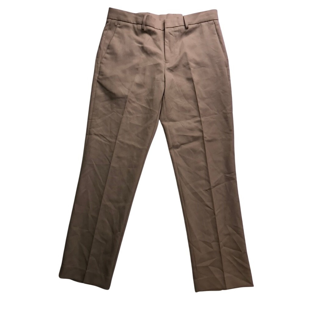 Perry Ellis Portfolio Dress Pants Mens 31x30 Tan Modern Fit Stretch Flat Front